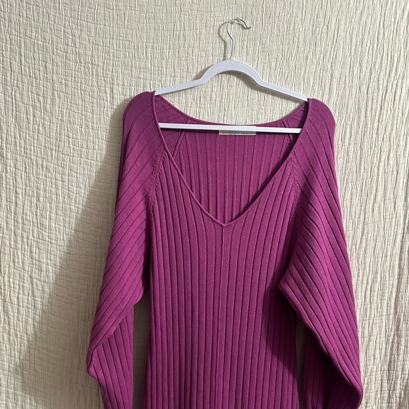 Rosha Sweater Midi Dress Sz M - Picture 3 of 5